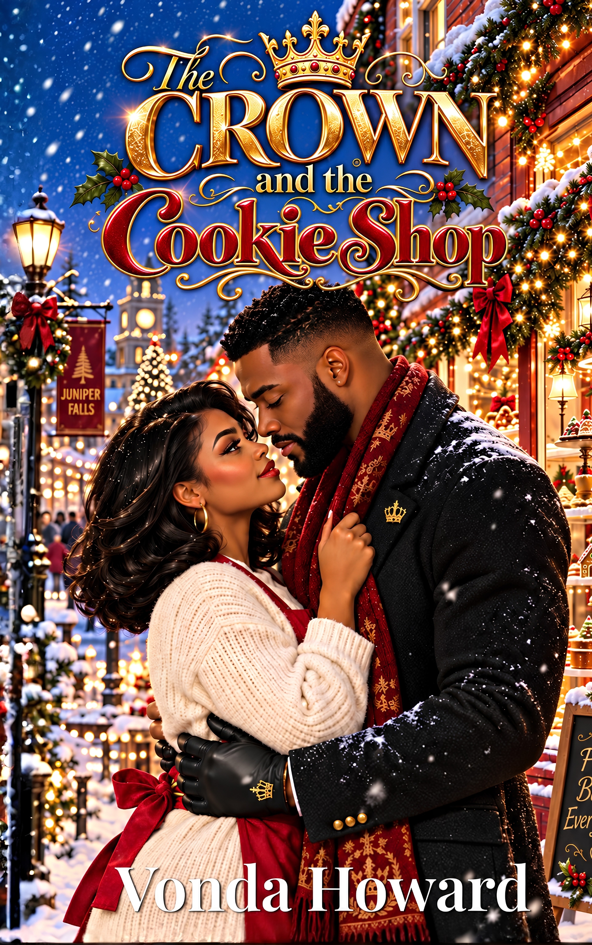 The Crown and the Cookie Shop by Vonda Howard book cover